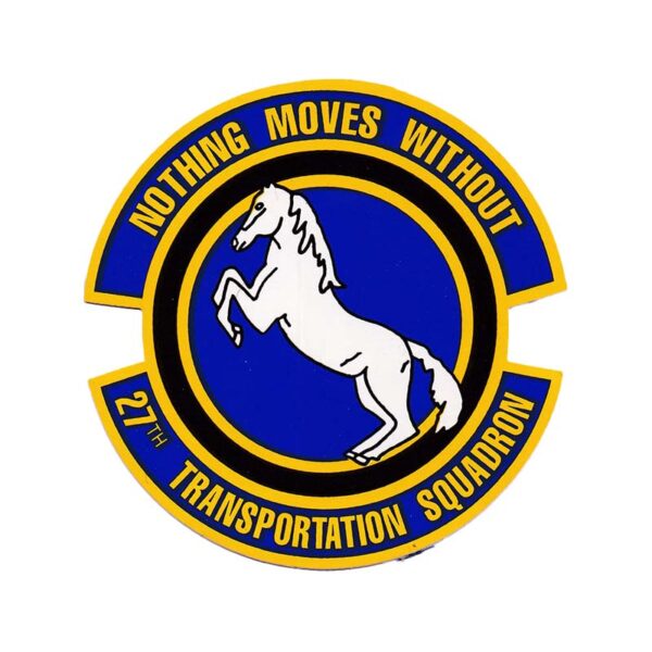 Sticker USAF 0027th Transportation Squadron