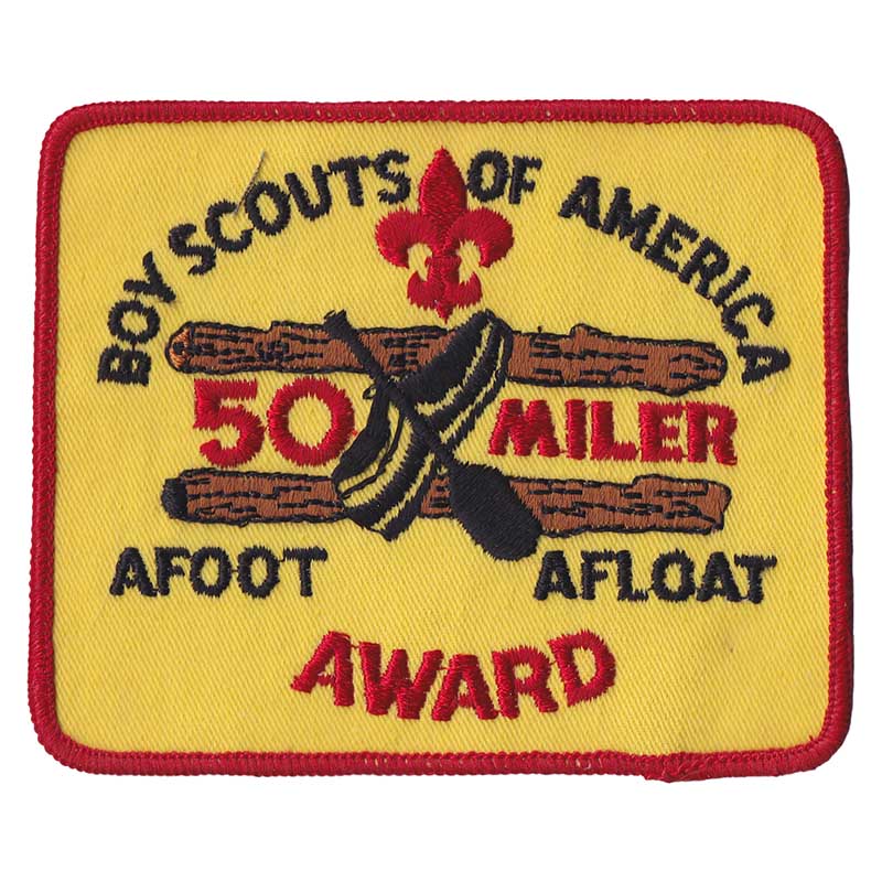 Boy Scouts - 50 Miler Award