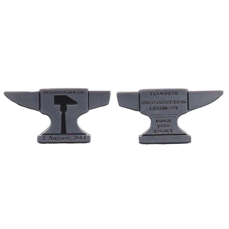 Coin - USAF Peterson AFB Senior NCO Induction Ceremony 2013