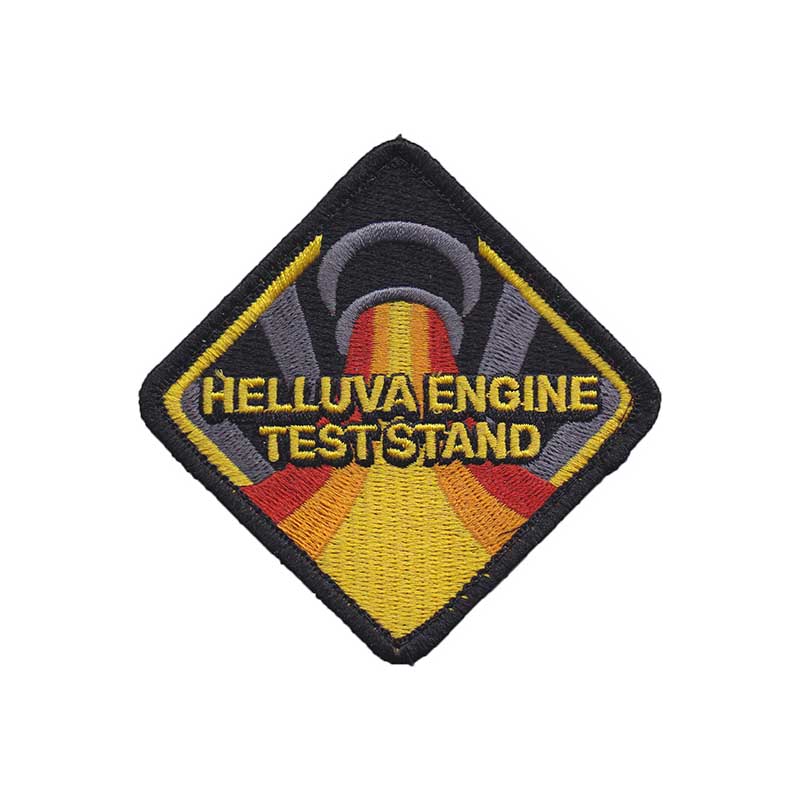 Georgia Tech University Yellow Jacket Space Program Helluva Test Stand [VELCRO]