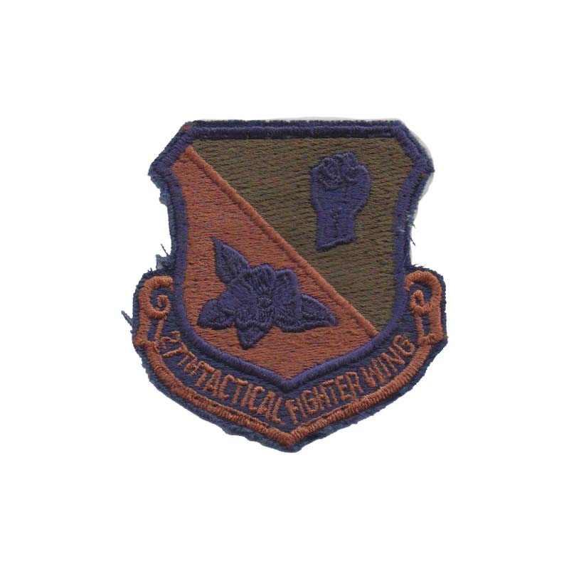 0027th Tactical Fighter Wing (Version 3, 3 1/8") [Subdued, Used]