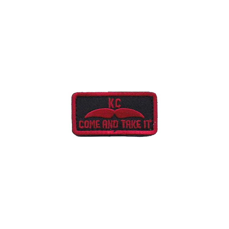 0303rd Fighter Squadron Mustache Pencil Pocket Patch [VELCRO]