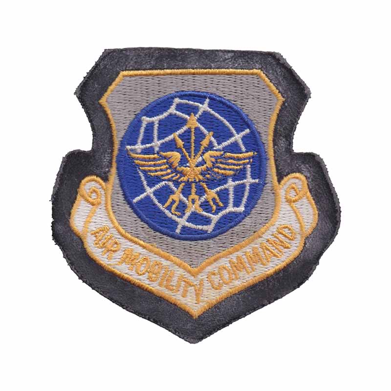 Air Mobility Command (Yellow Lettering) [Used, Leather, VELCRO]