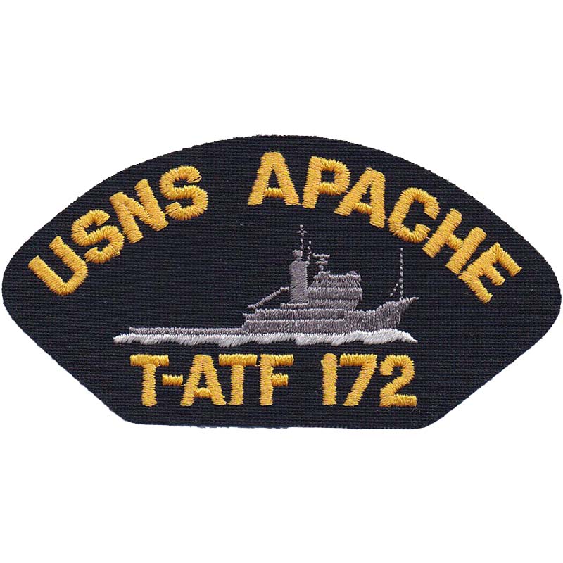 USNS Apache (T-ATF 172) Hat Patch