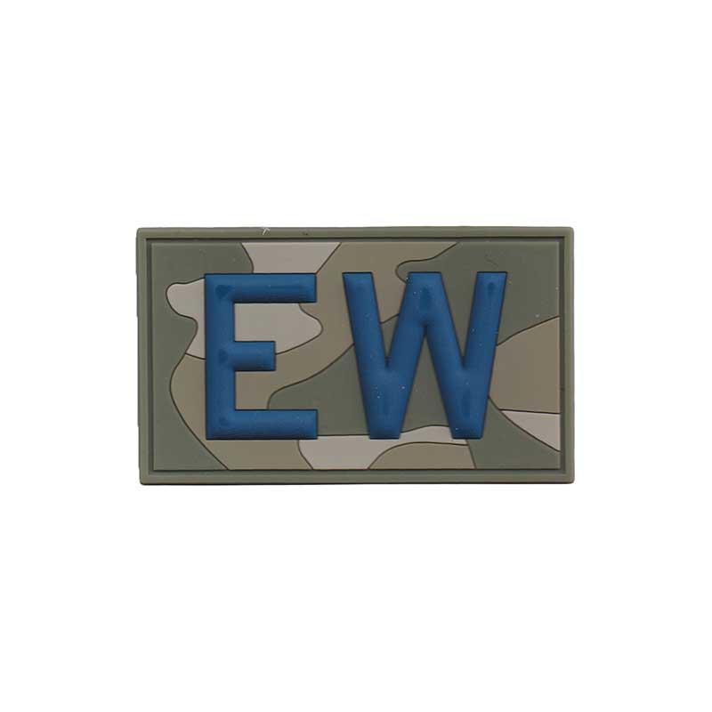 USSF Mission Tab/Identifier Patch - EW (Electromagnetic Warfare) (PVC) [OCP, VELCRO]