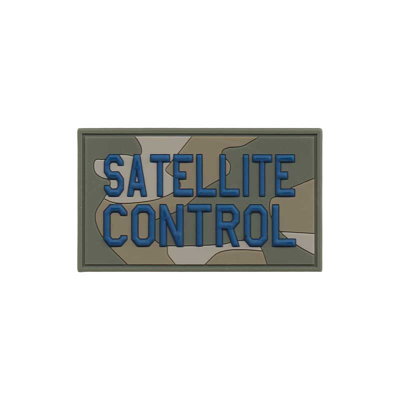 USSF Mission Tab/Identifier Patch - Satellite Control (PVC) [OCP, VELCRO]