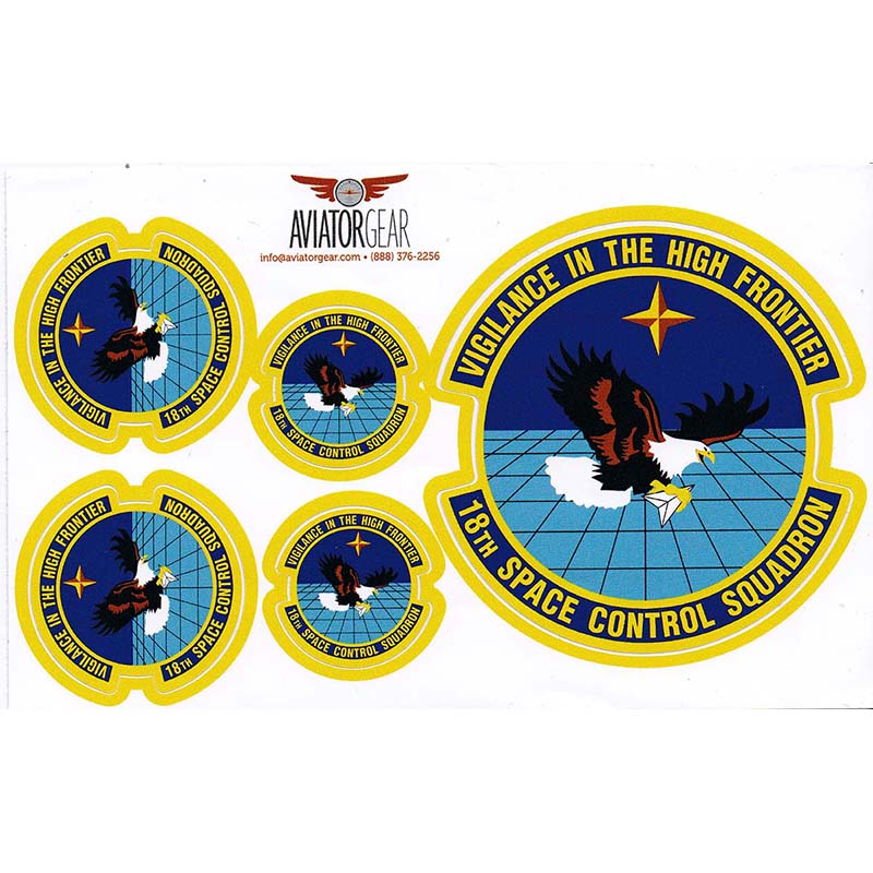Sticker - US Air Force 0018th Space Control Squadron