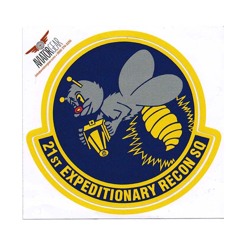Sticker - US Air Force 0021st Expeditionary Reconnaissance Squadron