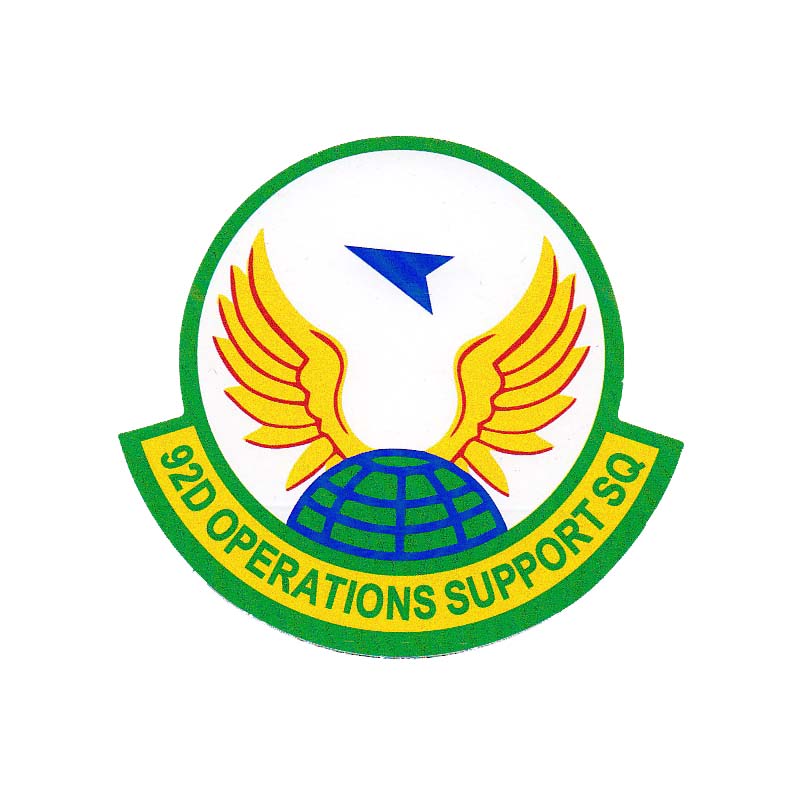 Sticker - US Air Force 0092nd Operations Support Squadron
