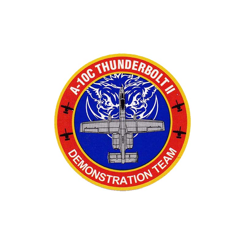 Sticker - US Air Force 0355th Wing A-10C Demonstration Team