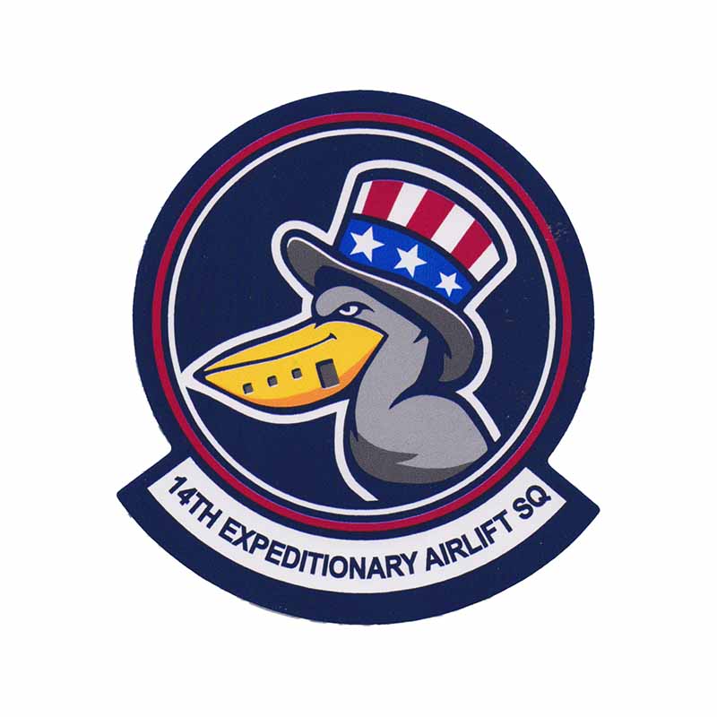 Sticker - US Air Force 0014th Expeditionary Airlift Squadron