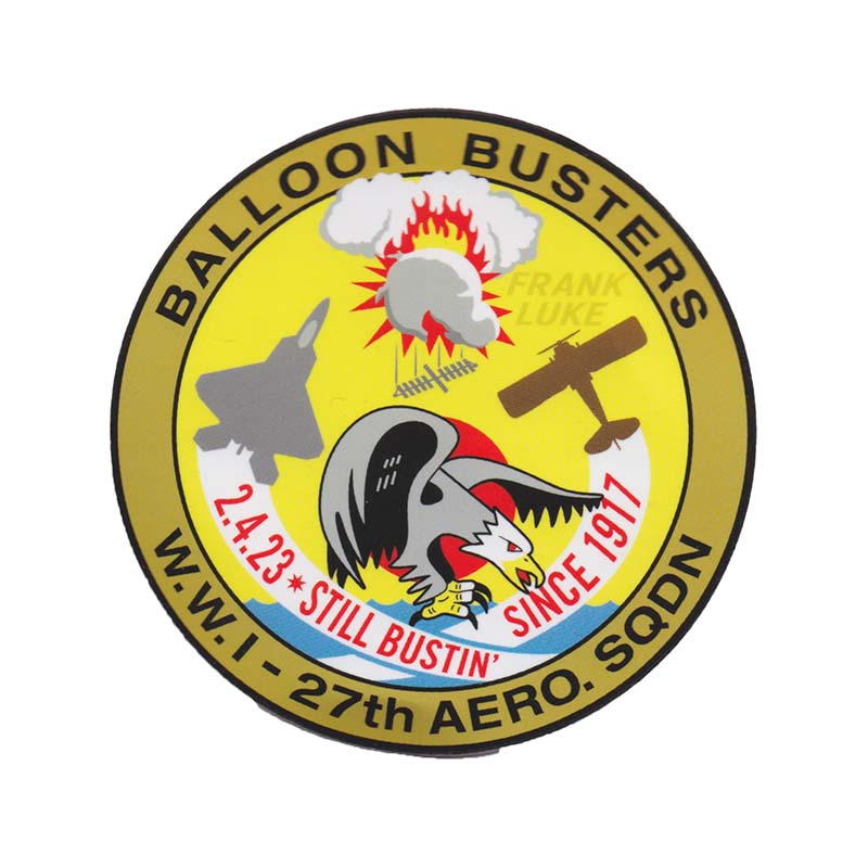 Sticker - US Air Force 0027th Fighter Squadron Balloon Busters