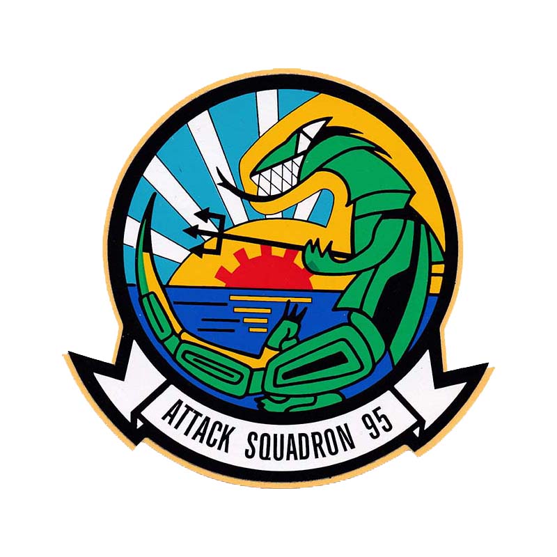 Sticker - US Navy VA-95 (Attack Squadron NINE FIVE)
